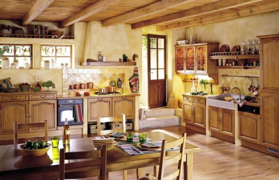 春节一起去看法国顶尖田园风格装修厨房